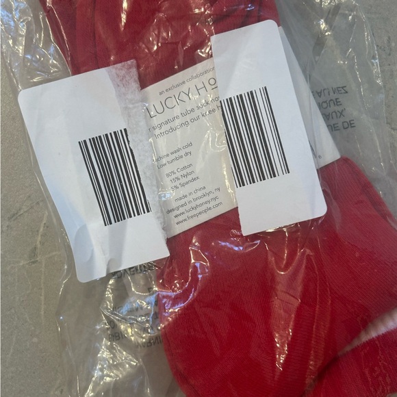 NWT Free People Race Pace Stripe Scrunch Socks - Picture 4 of 5